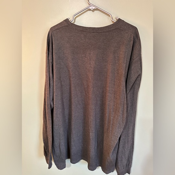 3XL Grey Toronto Raptors Long Sleeve Shirt - Picture 3 of 3